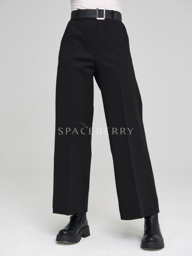 Женские широкие брюки, штаны классика